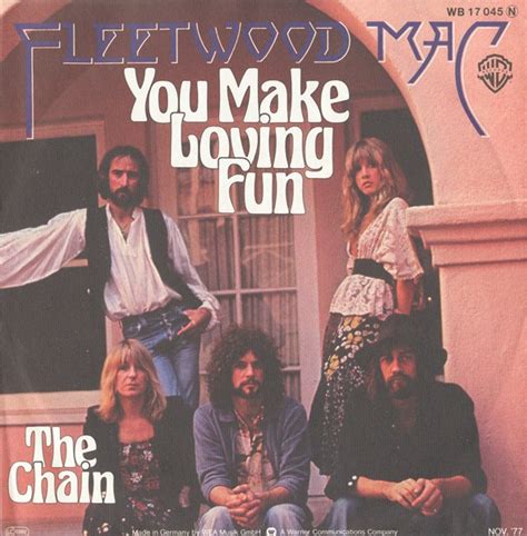 0:00 / 0:00. "You Make Loving Fun" is a song written and sung by Christine McVie of the British-American rock band Fleetwood Mac. The song was released as the fourth and ... 